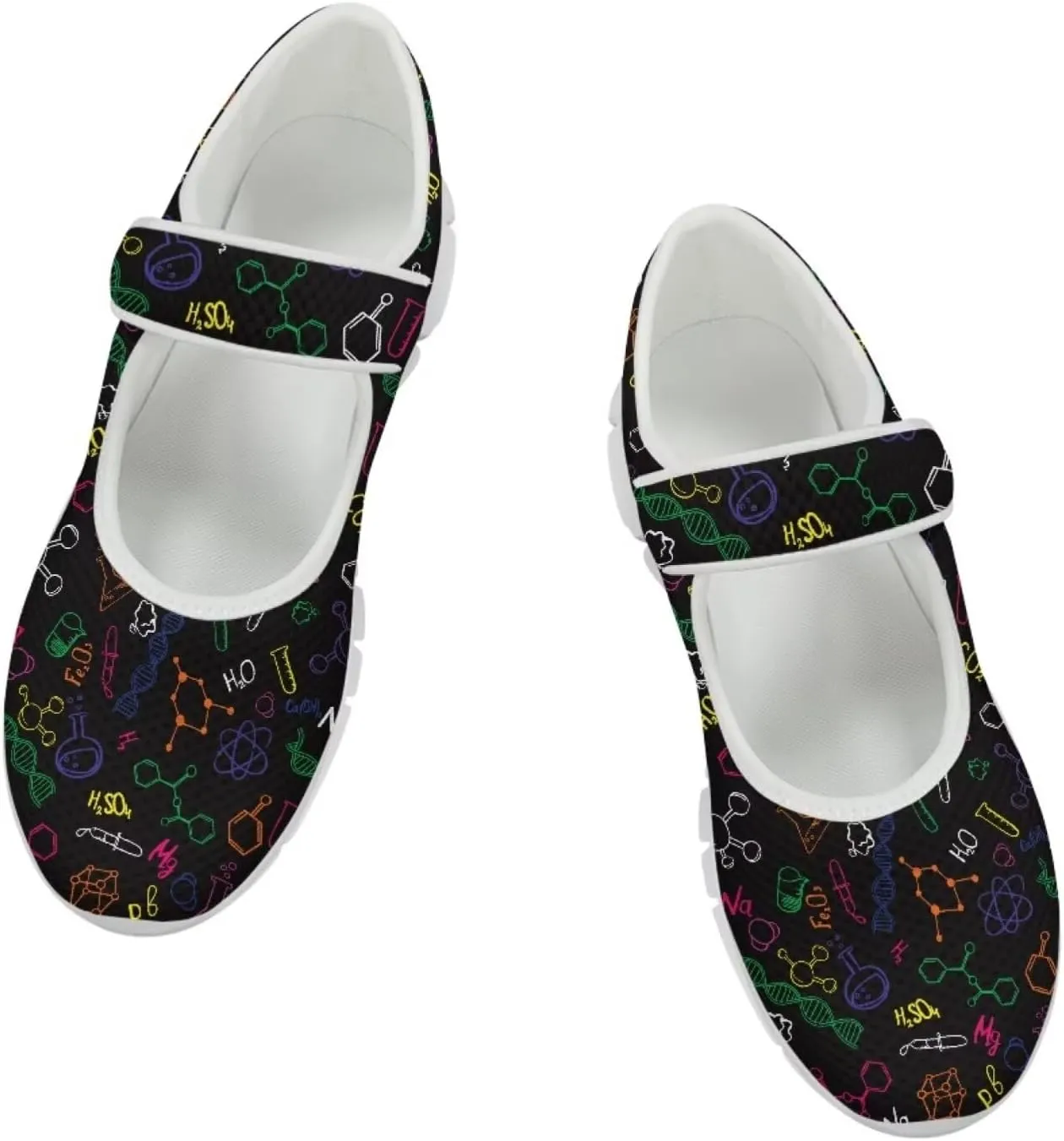 Coloranimal Mary Jane Shoes Women Slip On Shoes Casual Mary Jane Flat Womens Dressy Comfortable Flats Shoes Women's Flats Walking Shoes Outdoor