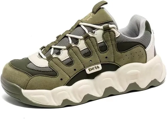 Couple Daddy Shoes Breathable of All Matching Thick Sole Single Shoes Trend Casual Shoes