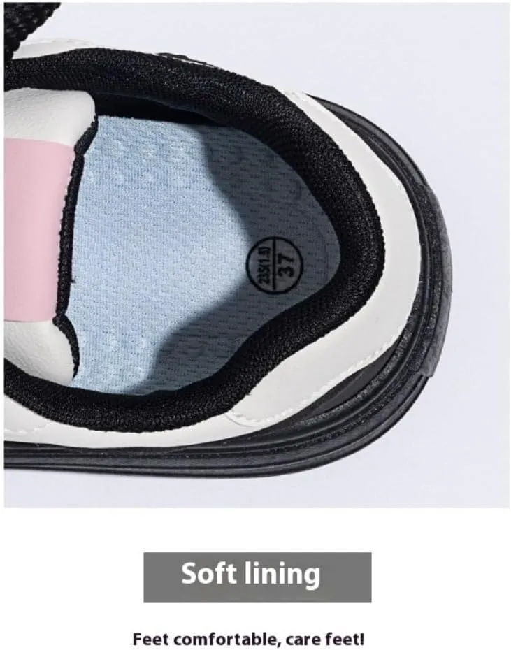 Creamy Korean Chunky Sneakers, Kawaii Anime Style, Cloud Sole with Hidden Heel Lift, Casual Athletic Shoes for Women Outfit, Trendy Gift for Daughter, Perfect for Travel