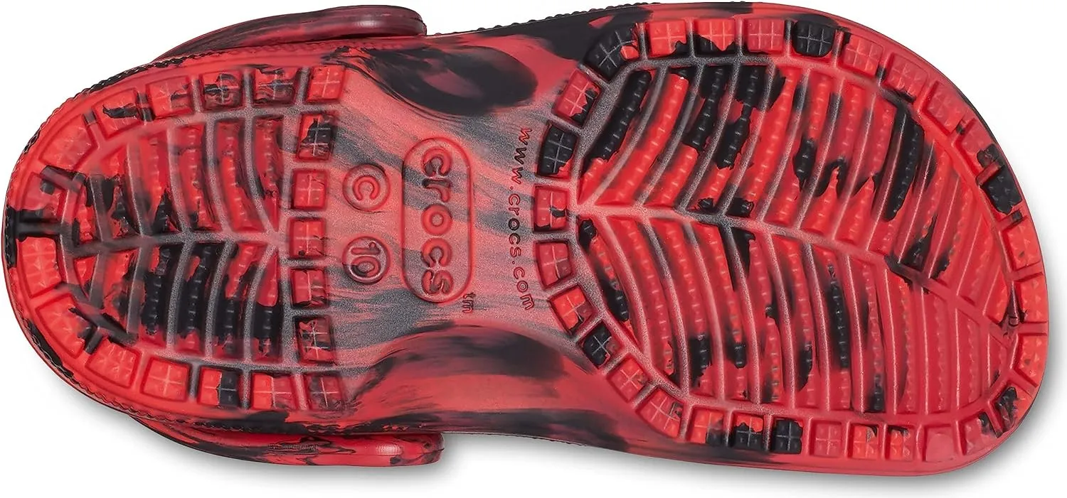 Crocs Kids' Classic Marbled Tie-Dye Clog