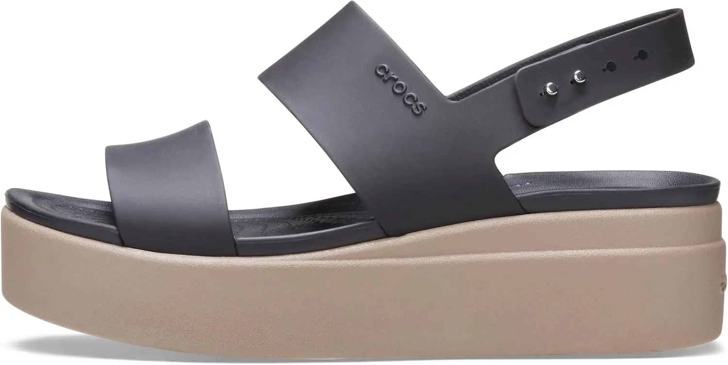 Crocs Women’s Brooklyn Low Wedges, Platform Sandals