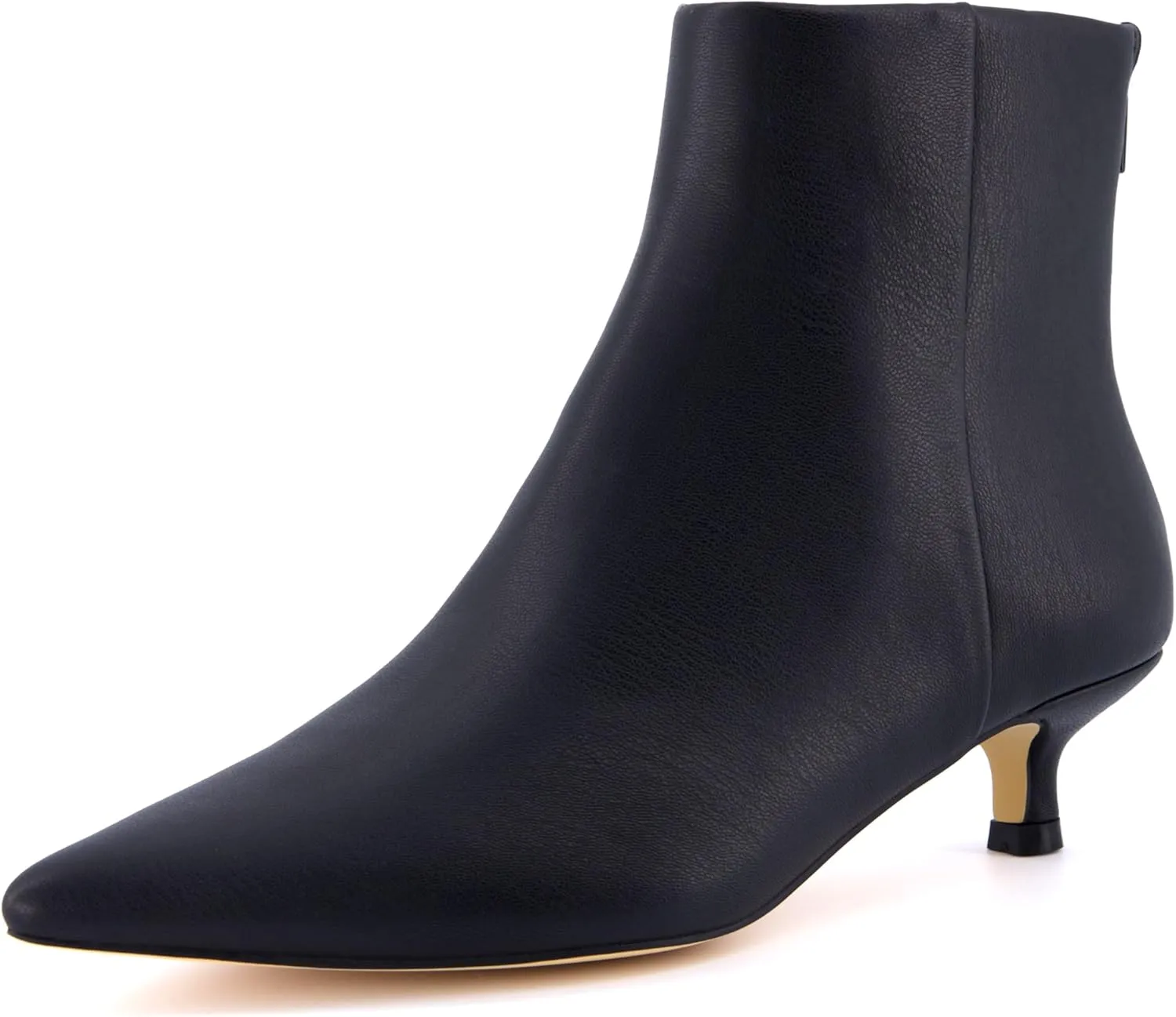 CUSHIONAIRE Women's Barbi Kitten Heel Bootie  Memory Foam, Wide Widths Available