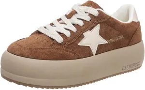 Cute Shoes for Teen Girls Y2K Aesthetic Summer Stars Chunky Platform Fashion Kawaii Gifts for Women Daughter Granddaughter Back to School Rave Streetwear Parties Indoors Outdoors