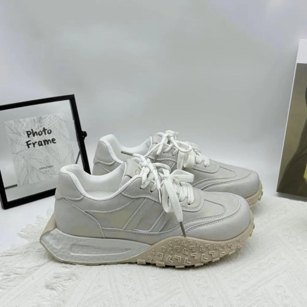 Cutecore Dad Shoes for Women Casual Tennis Gym Fitness Outdoor Hiking White Sneakers Comfortable Chunky Platform Kawaii Y2K Trendy Preppy Back To School Gift for Girls Granddaughter Travel Outfits
