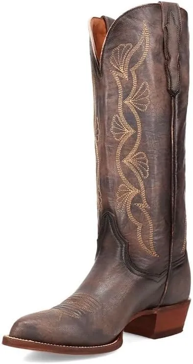 Dan Post Women's Sunrise Canyon Western Boot, Grey, 7.5