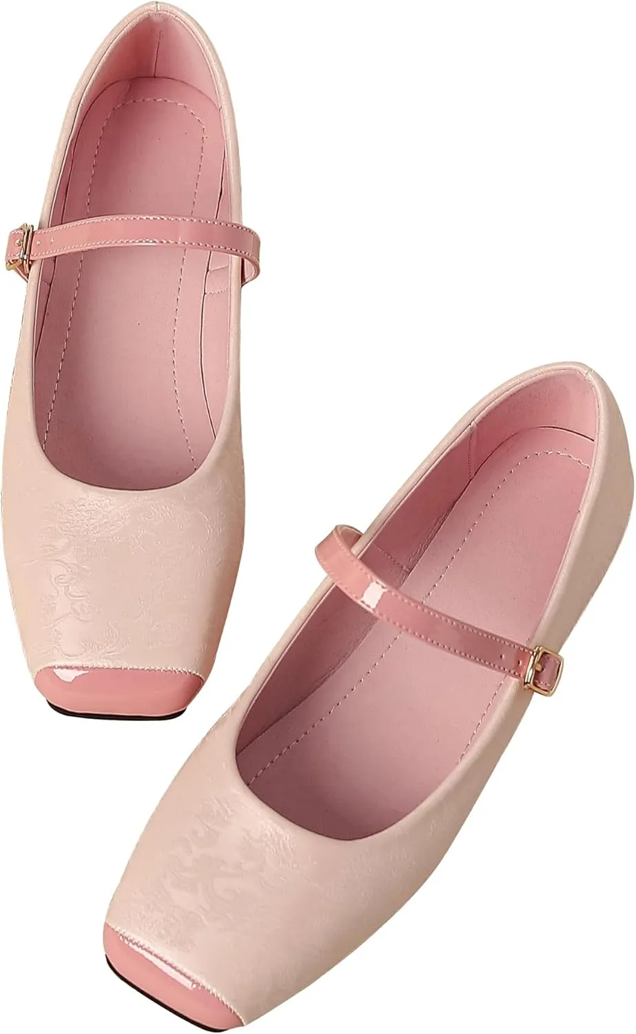 Dear Time Women's Mary Jane Flat Shoes Casual Simple Ballets Comfortable Dressy Office Walking Shoes