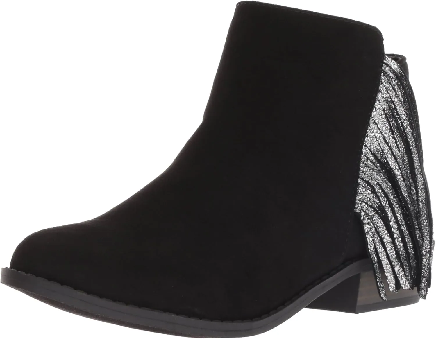 Dolce Vita Girl's SAIDY Ankle Boot, Black Microsuede, 13 M US Little Kid
