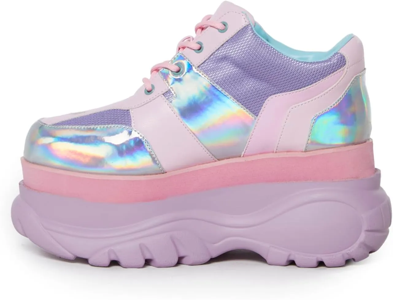Dolls Kill Exclusive Fairywalker Platform Sneakers by Sugar Thrillz – Chunky Platform Sneakers for Playful Fashion