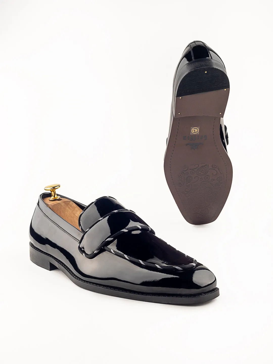 Downtown Marquis Squid Penny Slipon Loafers Shoes For Men