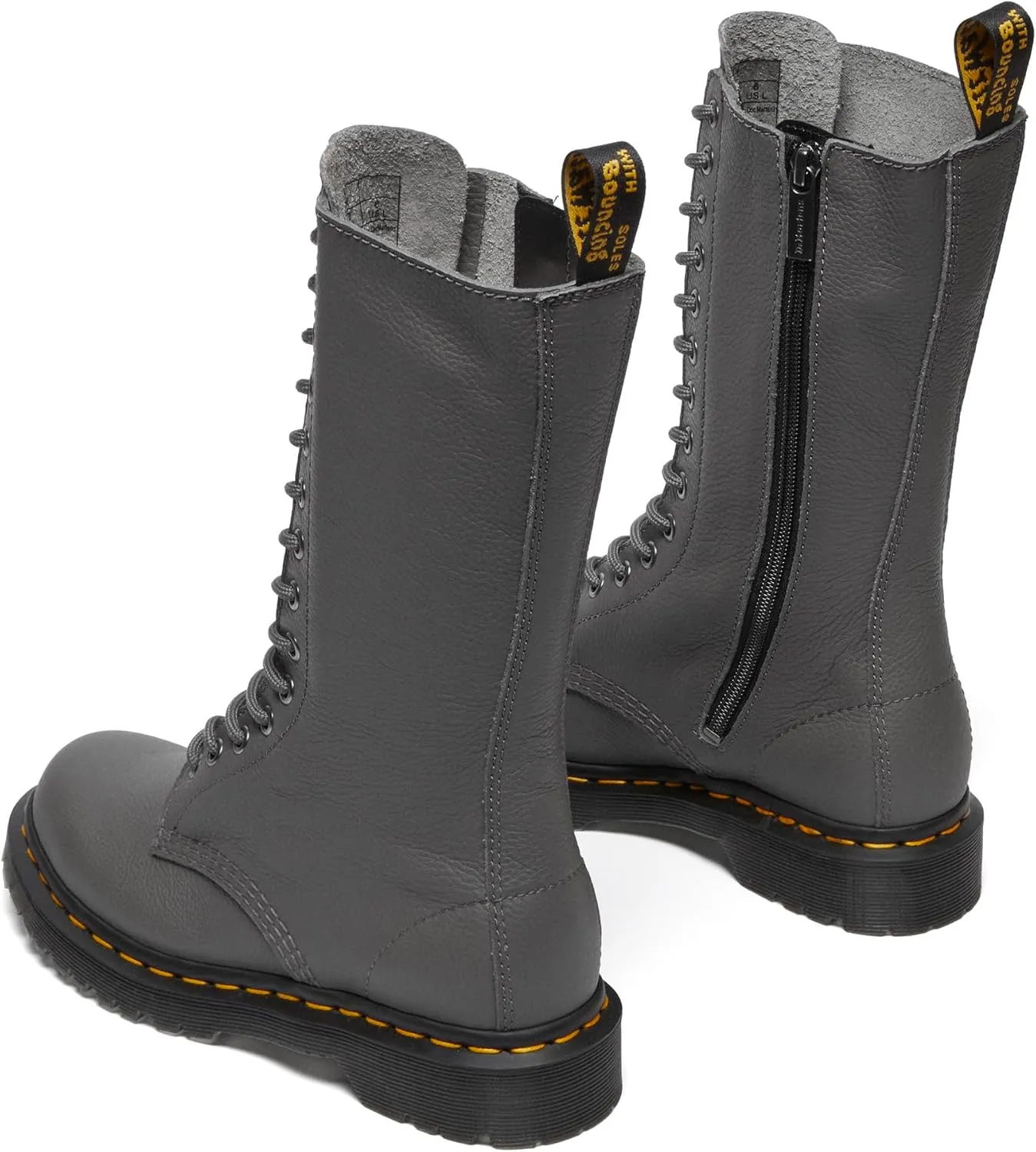 Dr. Martens Women's 1b99 Virginia Leather Mid Calf Boots