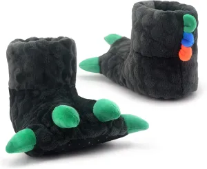 Dream Bridge Girls Kids Slippers Booties Home House Slippers Boots Toddler Cute Plush Fleece Warm Cartoon Indoor Outdoor Slip on Fluffy Booties Rainbow Shoes for Boys Girls