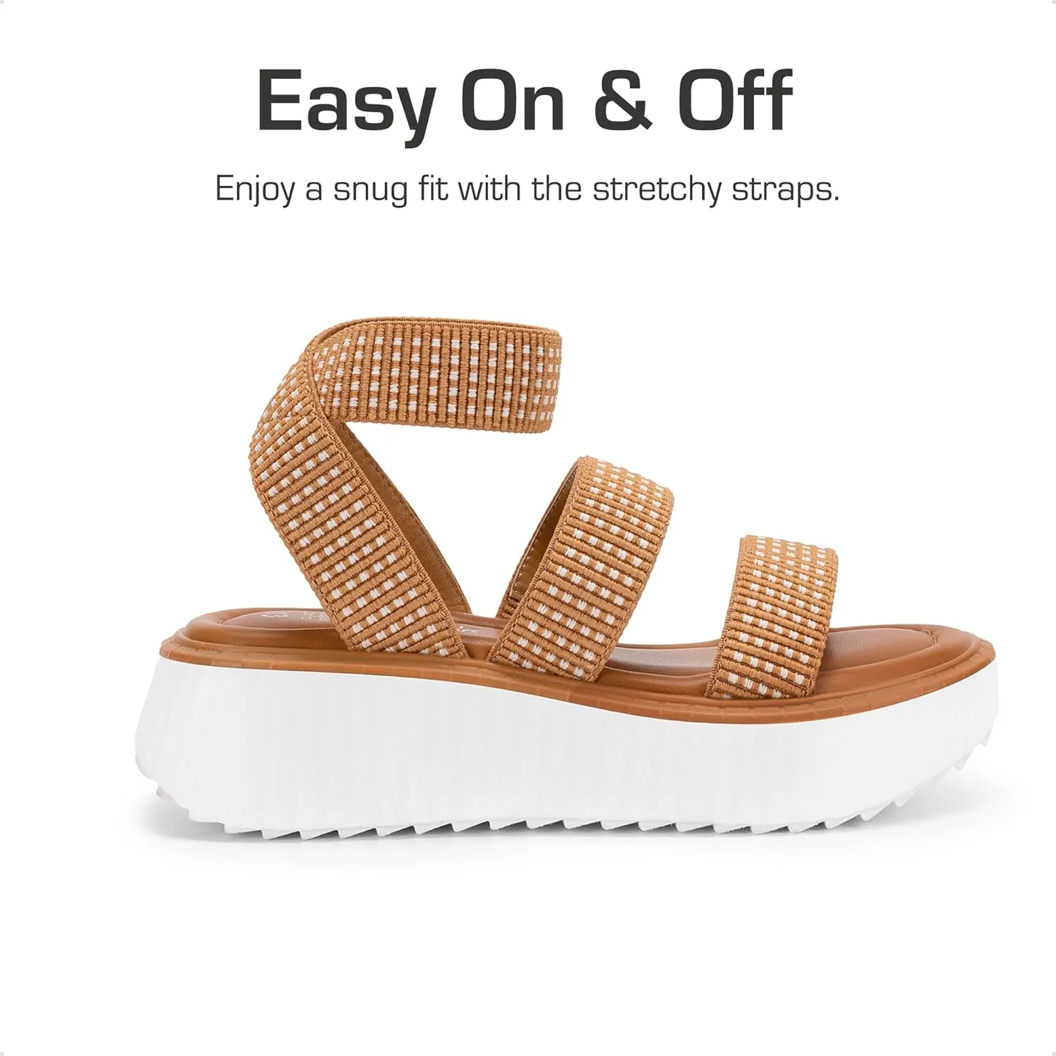 DREAM PAIRS Girls Flatform Wedge Open Toe Platform Summer Sandals with Buckle Ankle Strap for Little Kid/Big Kid