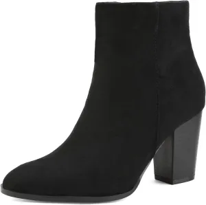 DREAM PAIRS Women's Ankle Boots Chunky Block Heel Booties