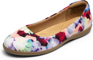 DREAM PAIRS Women’s Comfortable Ballet Dressy Work Flats, Round Toe Slip on Office Shoes