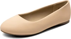 DREAM PAIRS Women's Sole-Simple Ballerina Walking Flats Shoes