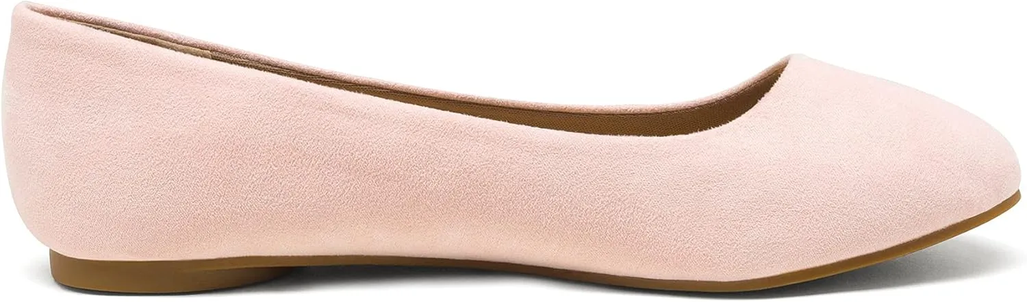 DREAM PAIRS Women's Sole-Simple Ballerina Walking Flats Shoes