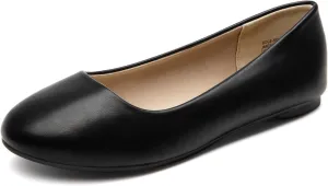 DREAM PAIRS Women's Sole-Simple Ballerina Walking Flats Shoes