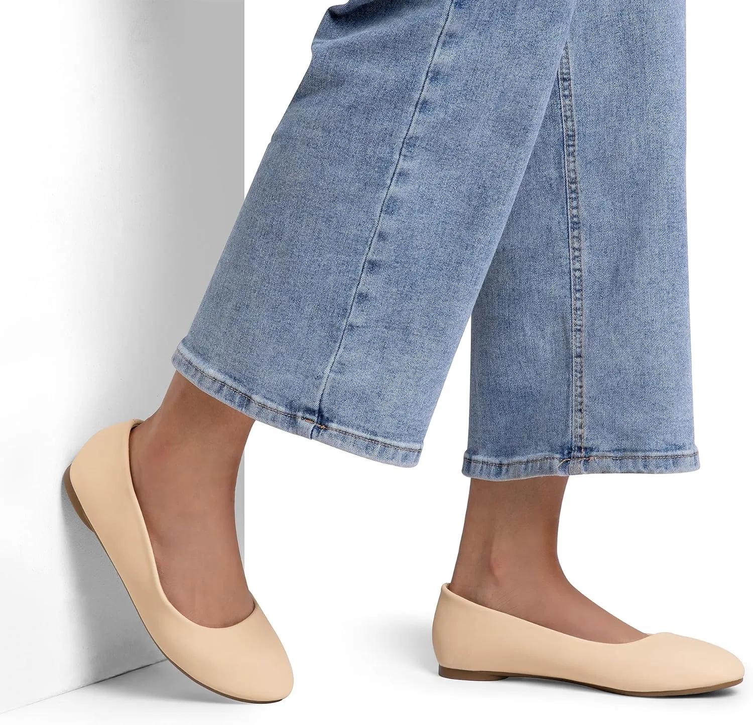 DREAM PAIRS Women's Sole-Simple Ballerina Walking Flats Shoes