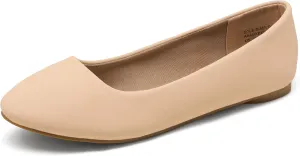 DREAM PAIRS Women's Sole-Simple Ballerina Walking Flats Shoes