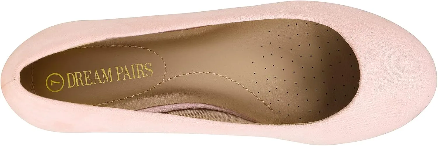 DREAM PAIRS Women's Sole-Simple Ballerina Walking Flats Shoes