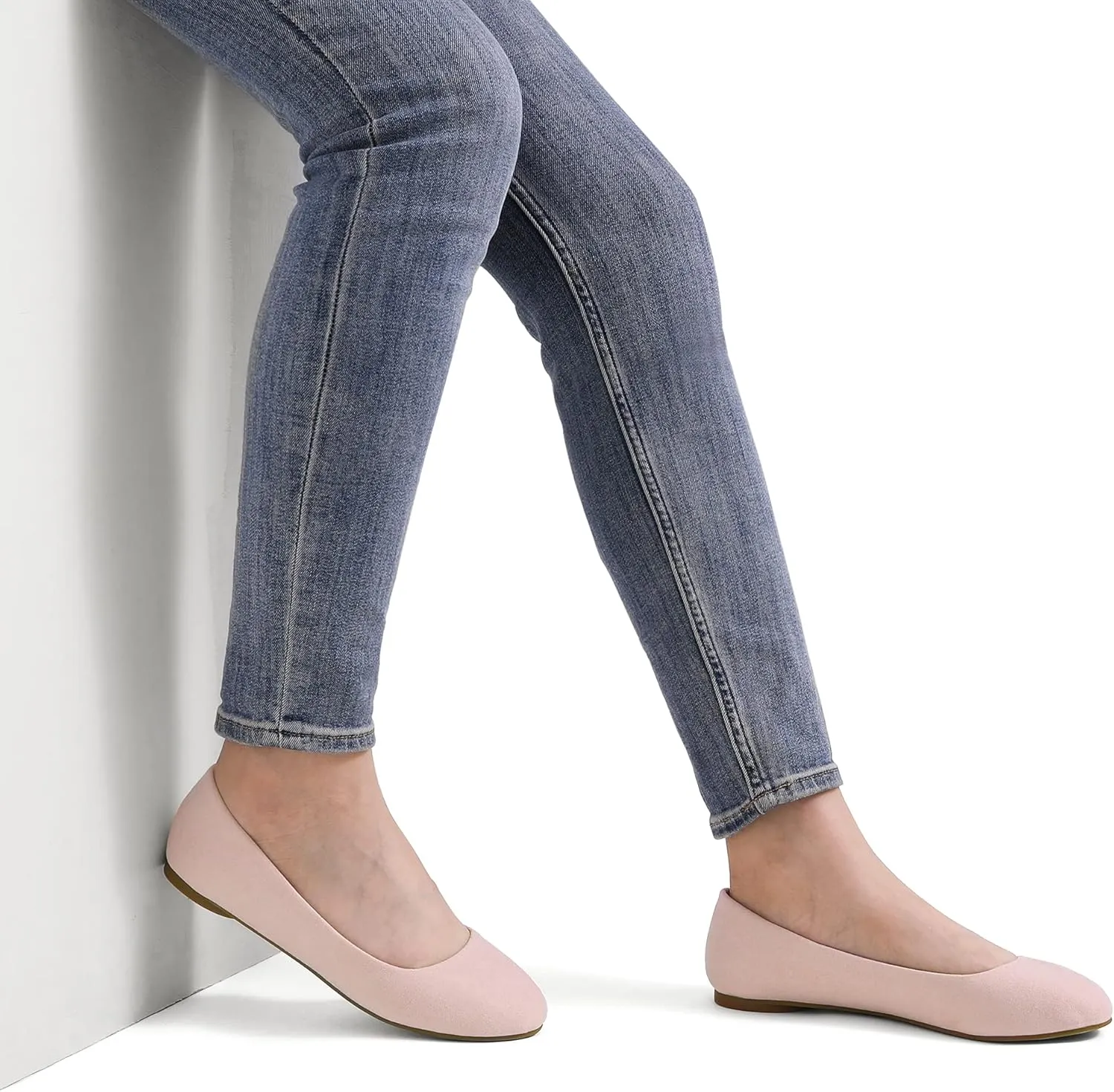 DREAM PAIRS Women's Sole-Simple Ballerina Walking Flats Shoes