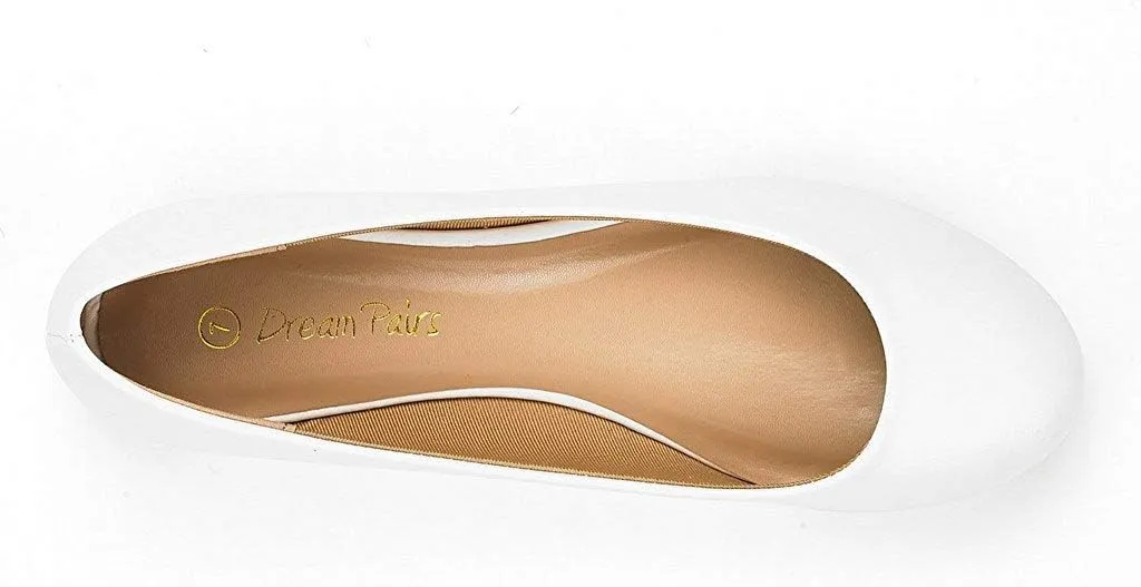 DREAM PAIRS Women's Sole-Simple Ballerina Walking Flats Shoes