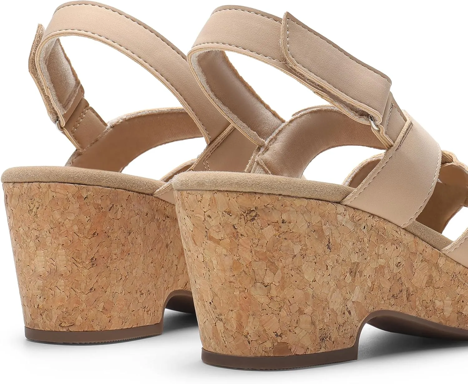 DREAM PAIRS Women's Wedge Sandals Comfortable Open Toe Platform Casual Dressy Cork Summer Dress Shoes