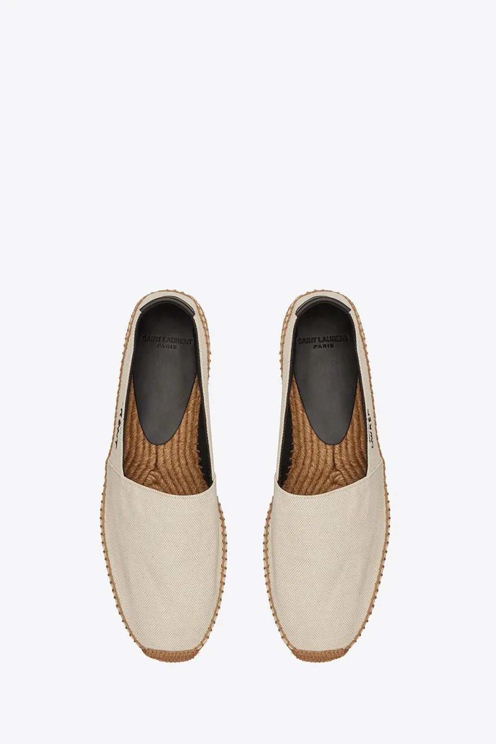 Embroidered Espadrilles in Canvas