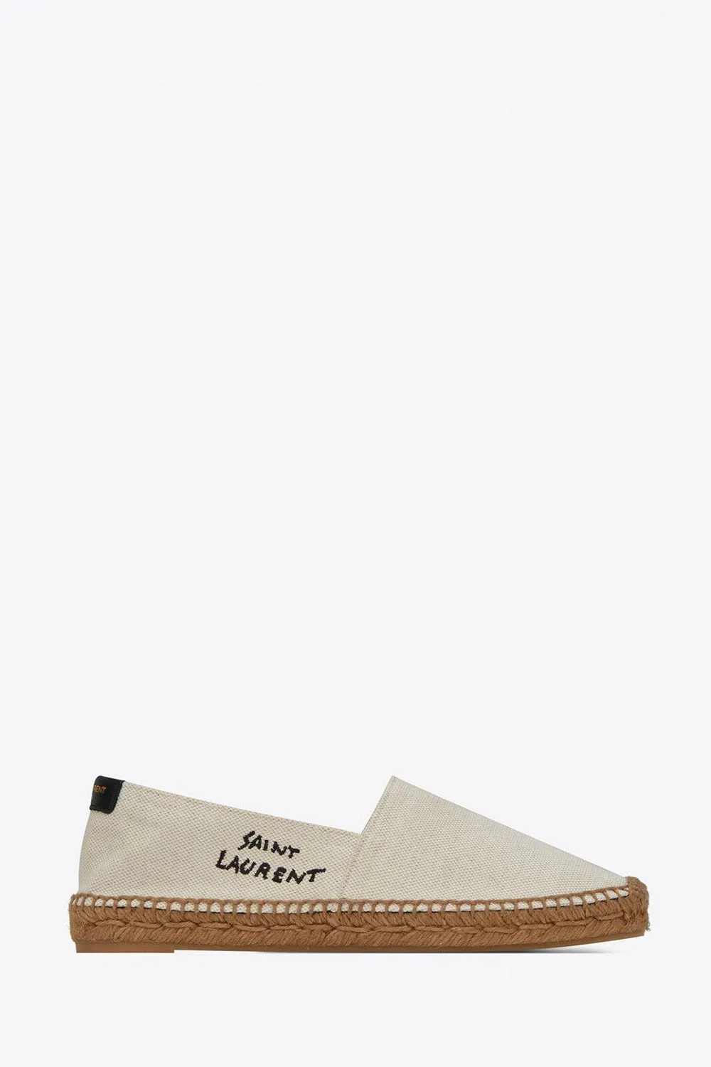 Embroidered Espadrilles in Canvas
