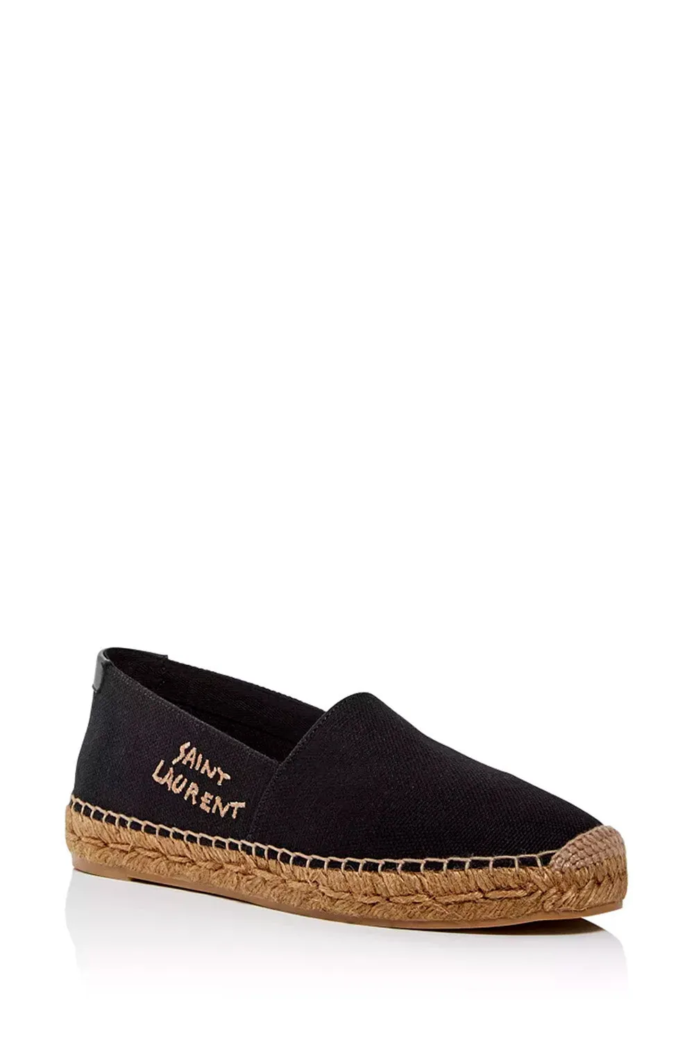 Embroidered Espadrilles in Canvas