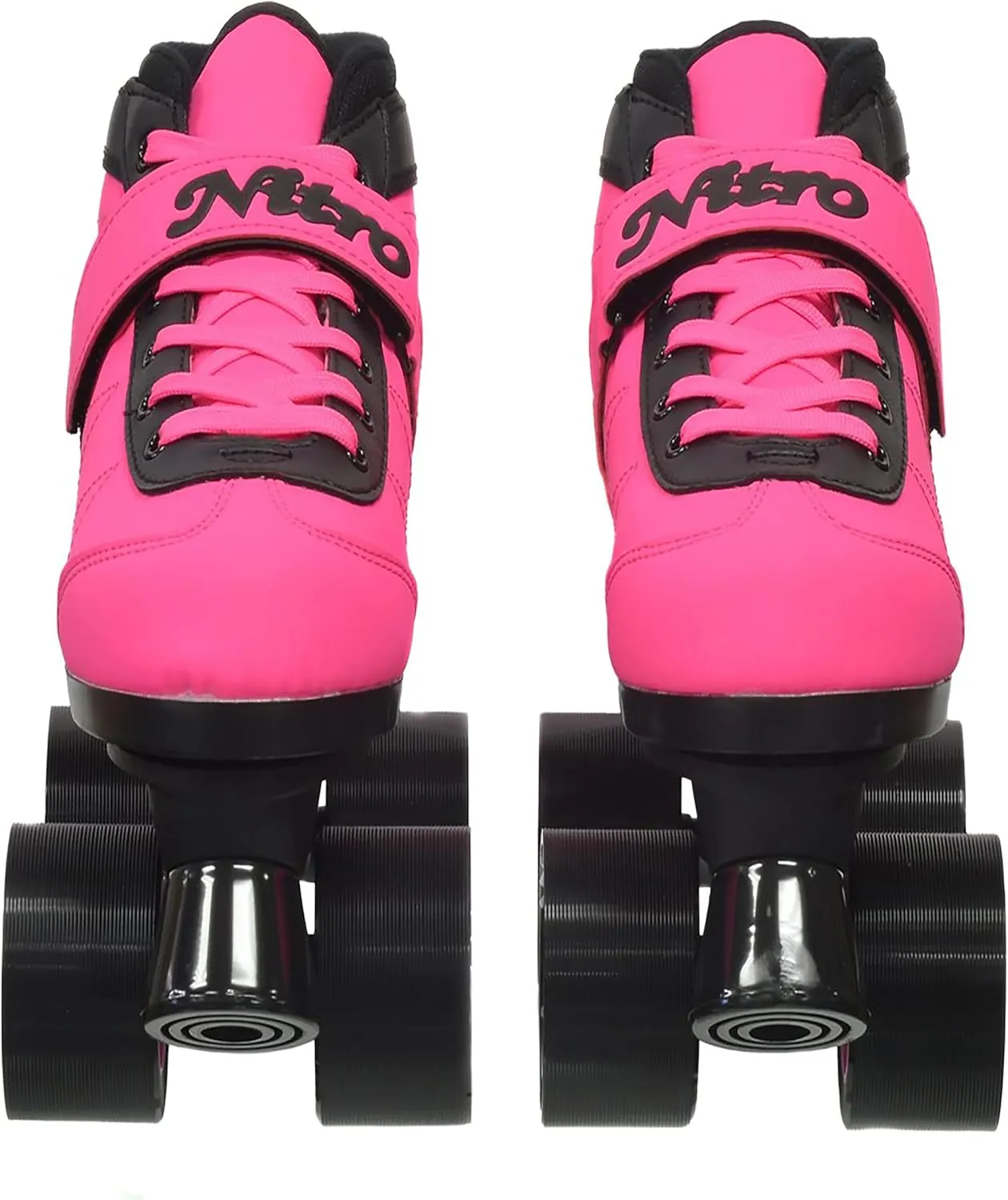 Epic Skates 2016 Epic Nitro Turbo 1 Indoor/Outdoor Quad Speed Roller Skates, Pink
