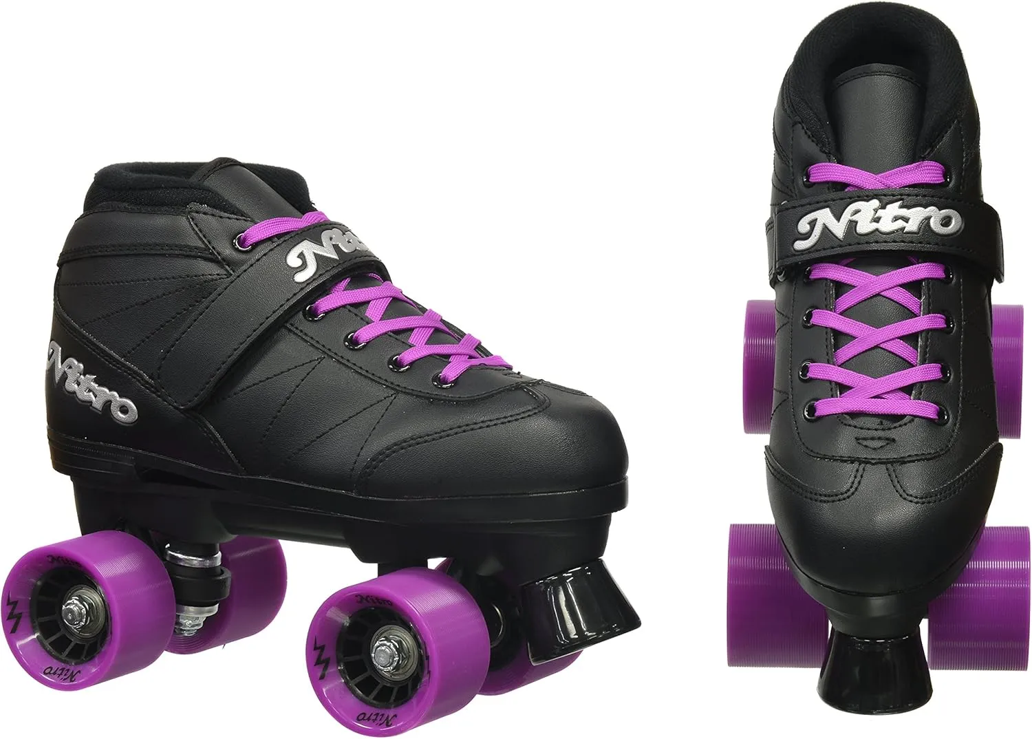 Epic Skates Super Nitro Purple Quad Speed Skates