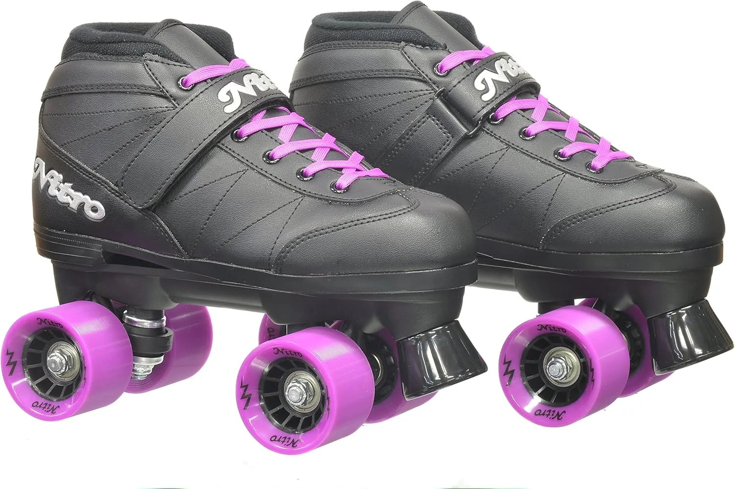 Epic Skates Super Nitro Purple Quad Speed Skates
