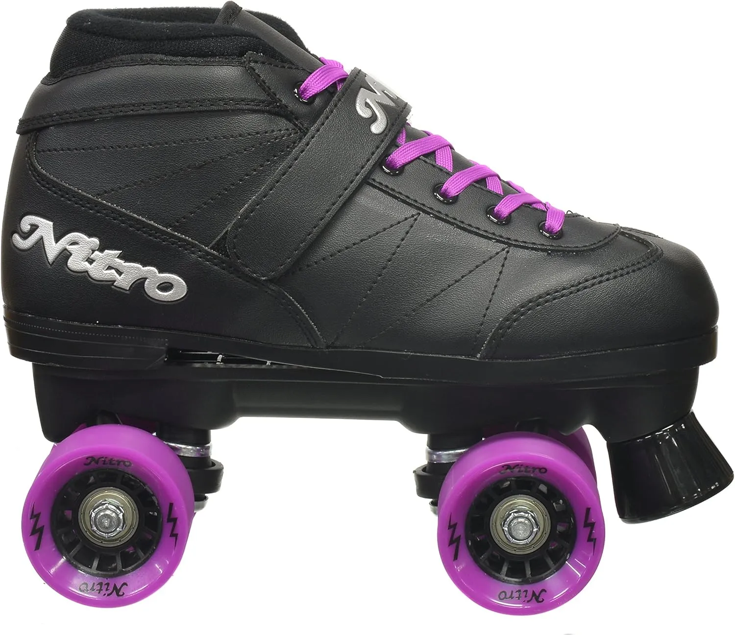 Epic Skates Super Nitro Purple Quad Speed Skates