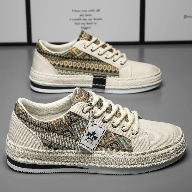 Espadrilles Women's Sneakers Flat Canvas Shoes For Women Yuppie Casual Walking Shoes Female Linen Women's Shoes Fisherman's Sneakers Women
