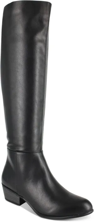 Esprit Women's Black PU Treasure Faux Leather Dress Boots, 8.5M
