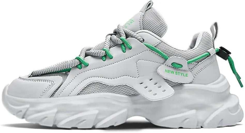 Fashion Lightweight Mesh Casual Chunky Sneakers Breathable Platform Jogging Walking Shoes