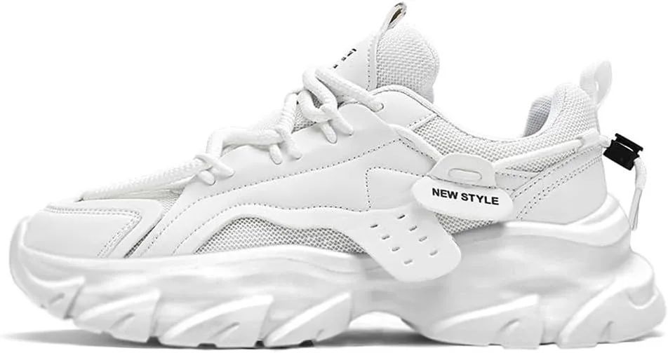Fashion Lightweight Mesh Casual Chunky Sneakers Breathable Platform Jogging Walking Shoes