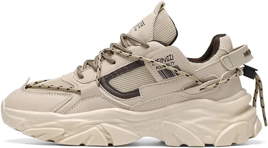 Fashion Lightweight Mesh Casual Chunky Sneakers Breathable Platform Jogging Walking Shoes