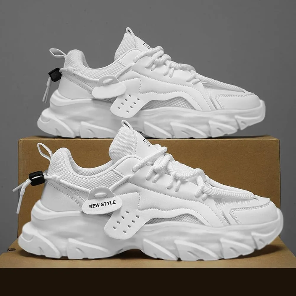 Fashion Lightweight Mesh Casual Chunky Sneakers Breathable Platform Jogging Walking Shoes