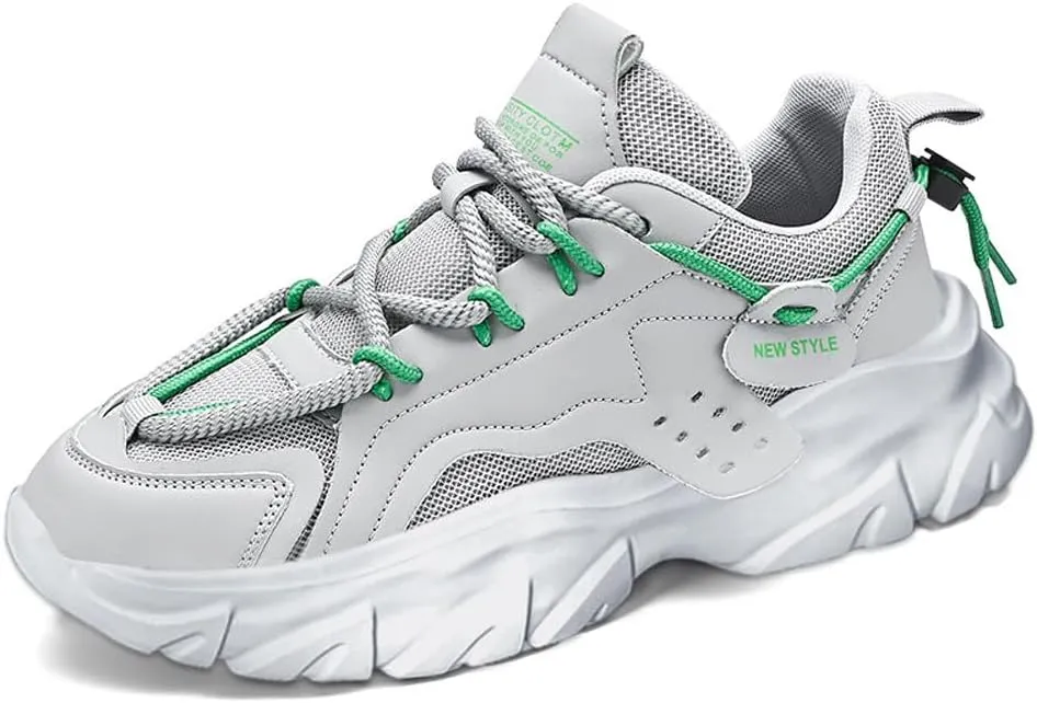 Fashion Lightweight Mesh Casual Chunky Sneakers Breathable Platform Jogging Walking Shoes