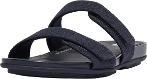 FitFlop™ Women's Gracie Adjustable Two-Bar Canvas Slide Sandal