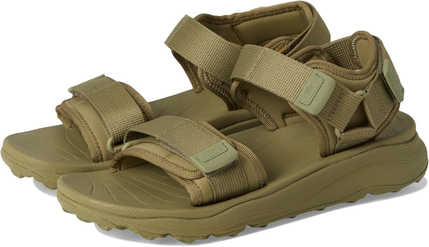 FitFlop Women's Neo-d-hyker (Xt) W/Resistant Adj. Outdoor Sandals Wedge