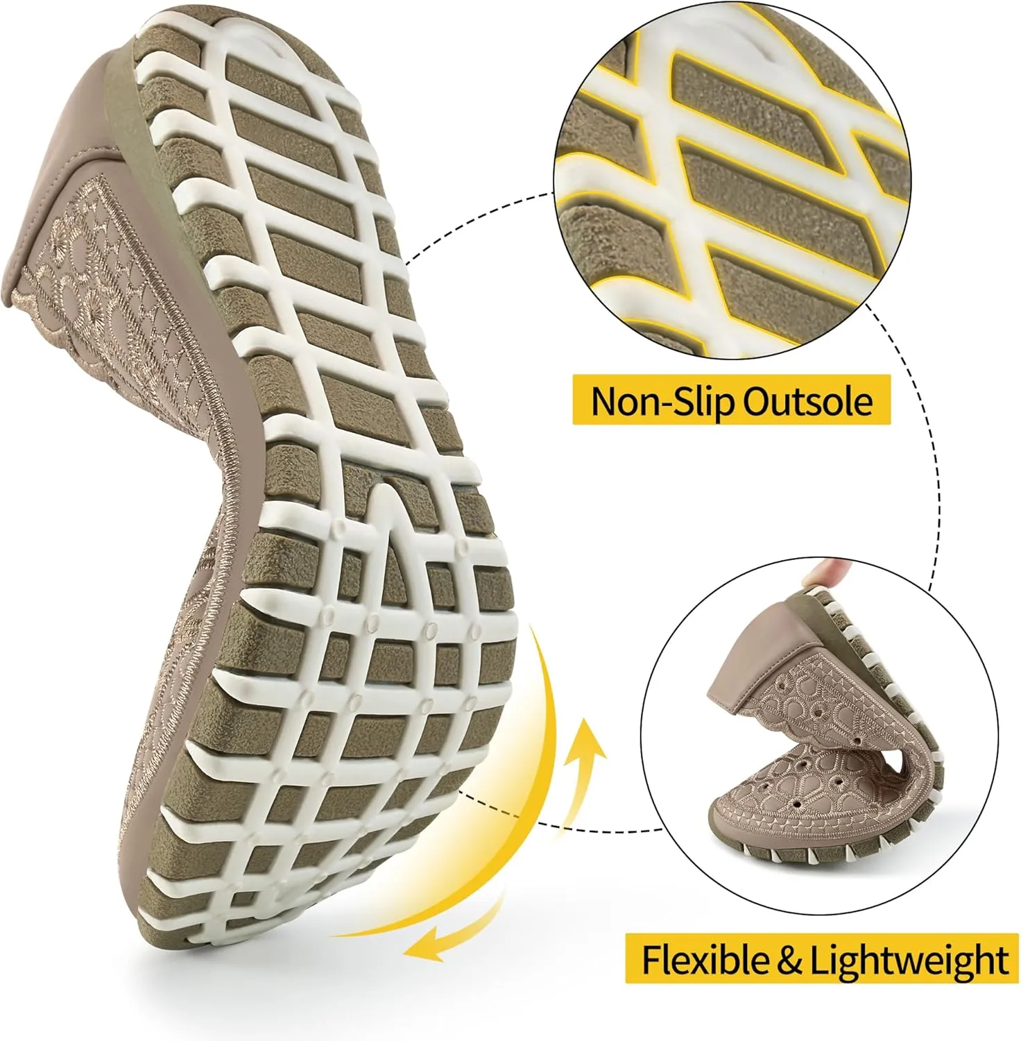 Flats for Women Dressy Comfortable: Closed Toe Dress Ballet Flats Slip on Round Toe Comfort Womens Shoes Work