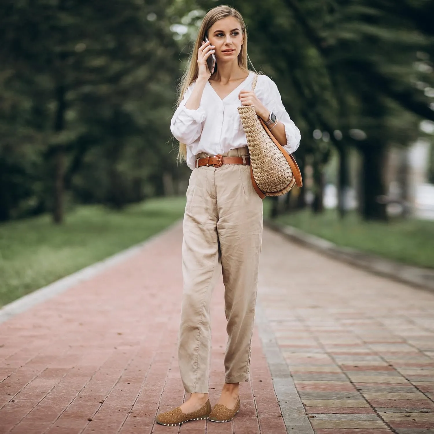 Flats for Women Dressy Comfortable: Closed Toe Dress Ballet Flats Slip on Round Toe Comfort Womens Shoes Work
