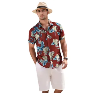 Floral Printed Linen Shirt