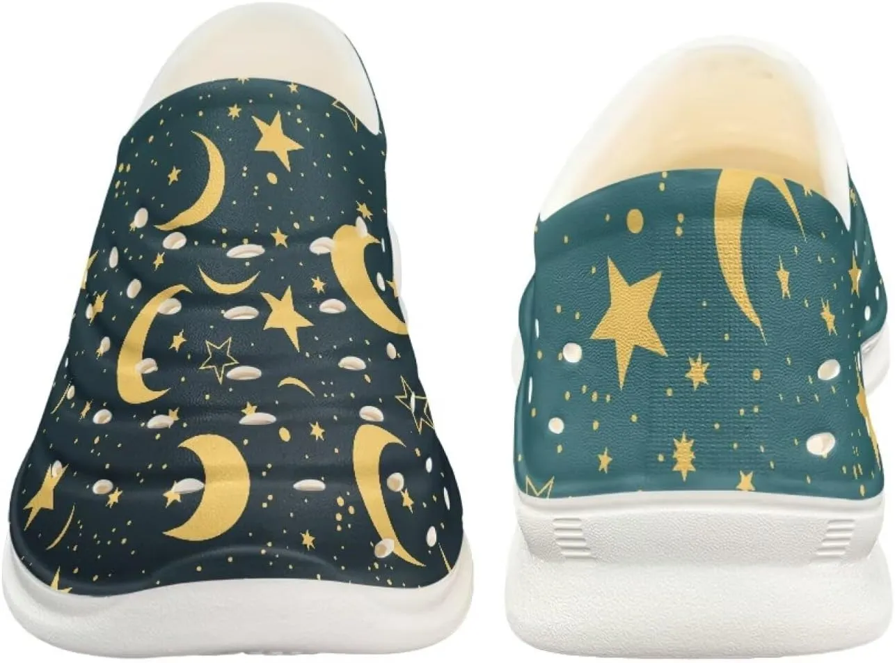 Galaxy Series Kids Slip On Sandals Cloud Slides Anti Slip Close Toe Water Shoes Comfort EVA Beach Pool Shoes