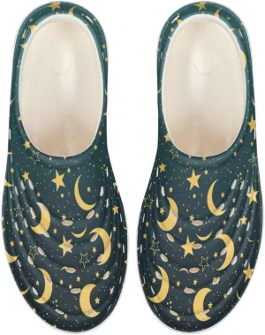 Galaxy Series Kids Slip On Sandals Cloud Slides Anti Slip Close Toe Water Shoes Comfort EVA Beach Pool Shoes