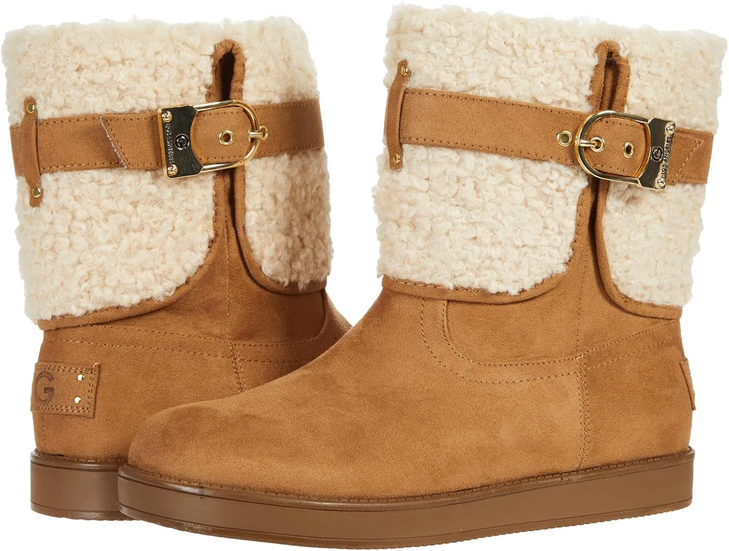 GBG Los Angeles Aussie Furry Winter Boots for Women