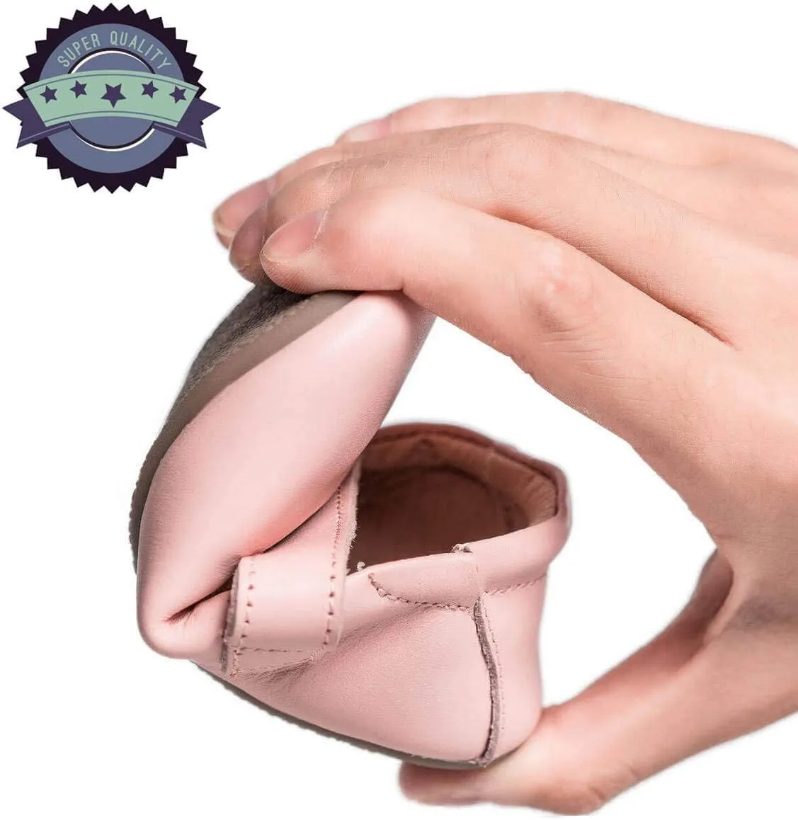 Genuine Leather Baby Shoes for Girls Boys Infant Toddler Mary Jane Walking Shoes Prewalker Princess Wedding Dress Shoes Ballet Flats